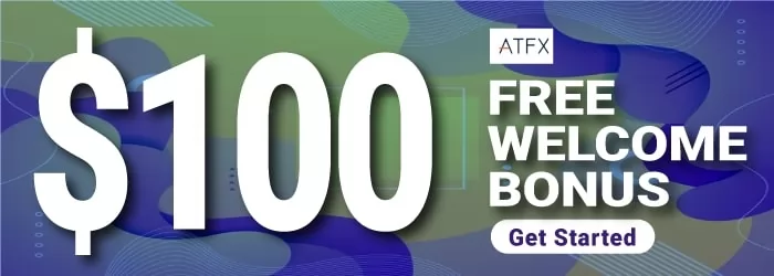 ATFX $100 Free Welcome Credit Bonus to your initial Deposit